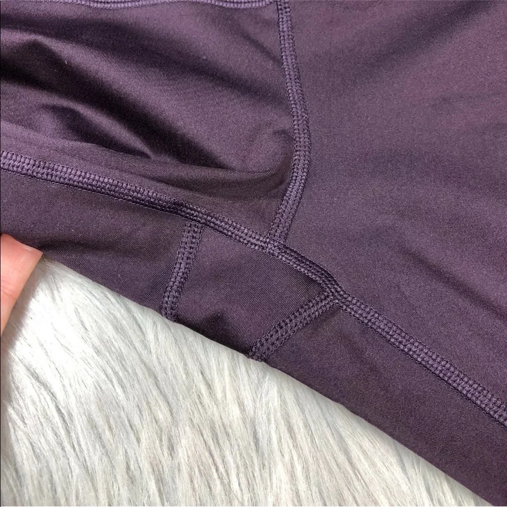 Nike Epic Crop Purple Running Leggings Size Small